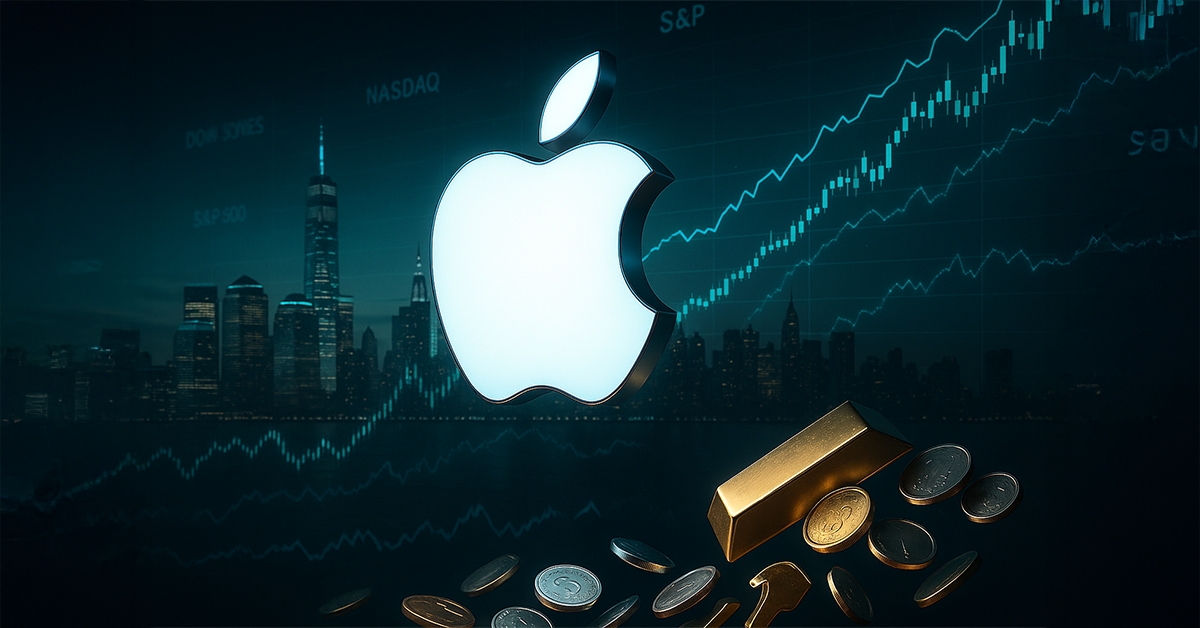 سهم شركة آبل يصل لمستويات قياسية جديدة. و المؤشرات الأمريكية تواصل ارتفاعها. بينما تراجعت أسعار المعادن الثمينة عن مستوياتها التاريخية.