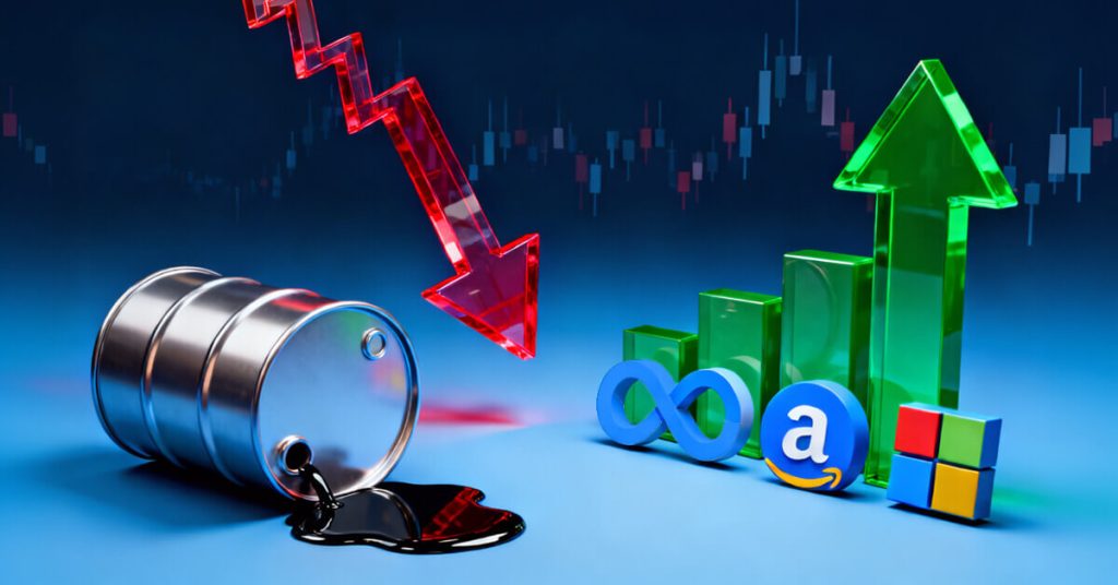 انتعاش أسواق الأسهم و تراجع أسعار النفط مع الإتفاق على هدنة مؤقتة بين الولايات المتحدة و إيران