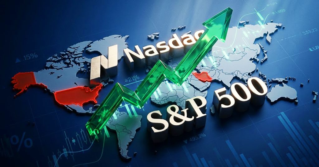 مؤشرا ستاندرد آند بورز 500 وناسداك يسجلان مستويات قياسية جديدة مع تزايد التفاؤل بشأن المفاوضات الأمريكية الإيرانية.