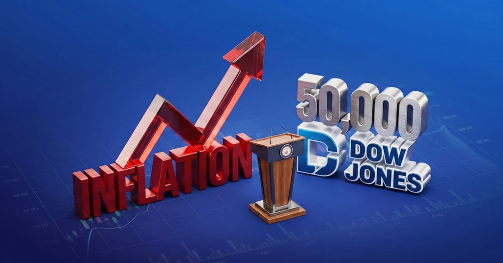 رئيس جديد للاحتياطي الفيدرالي،ارتفاع في التضخم، وعودة مؤشر داو جونز إلى ما فوق 50 ألف نقطة.