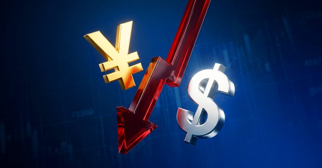 เยนญี่ปุ่นอ่อนค่าเล็กน้อยหลัง USD/JPY ดีดขึ้นทะลุระดับ 157