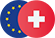 Euro to Swiss Francs currency icon