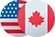 USD to canada currency icon