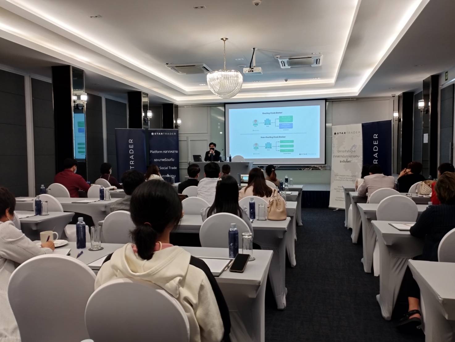 STARTRADER Thailand team held a seminar last August 20, 2022 discussing how to earn from global financial markets.