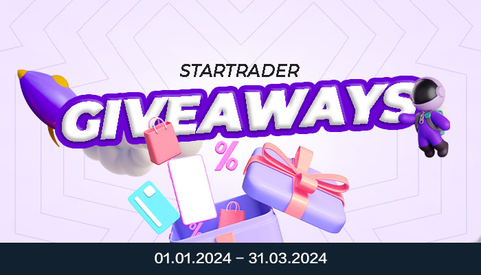Amazing giveaways from startrader