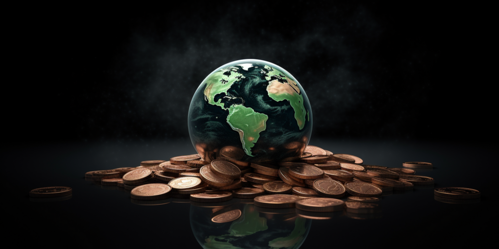 Is Copper Good for Trading? A world surrounded with copper coins.