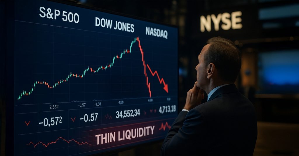 U.S. Indices Retreat After Breaking New Highs on Monday
