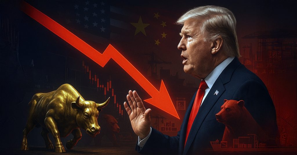 US Markets Extend Their Losses as Trump Threatens New Tariffs on China
