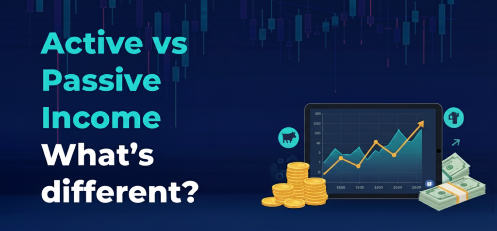 Difference Between Active and Passive Income with Examples