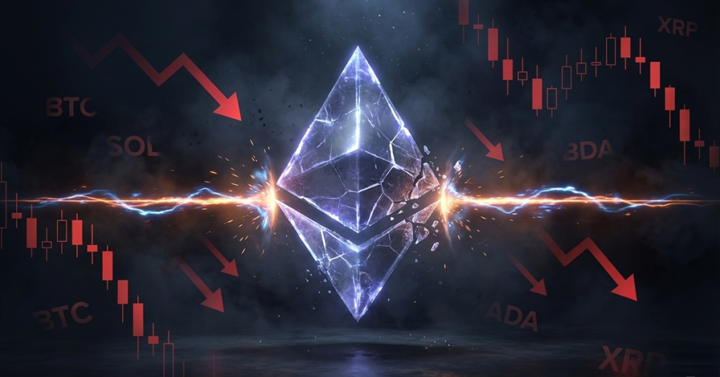 Ethereum struggles to settle above $3,000 as weakness persists across the crypto market