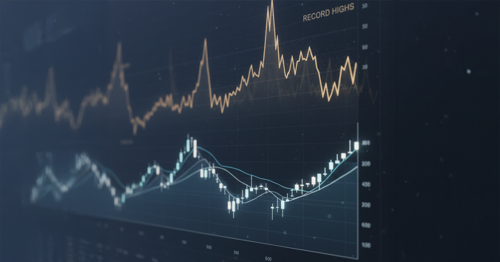 U.S. Stock Futures Ease After Wall Street Closes at Fresh Record Highs
