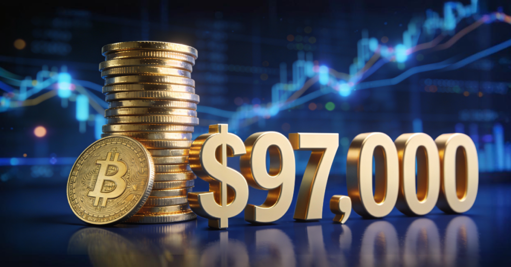 Bitcoin Breaks Above $97,000 as ETF Flows Improve