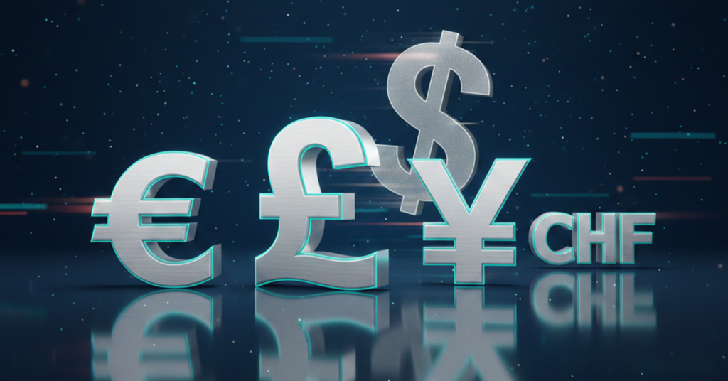 Today Technical Analysis: Major Currencies Gain Ground as the Dollar Index Starts the Week Lower