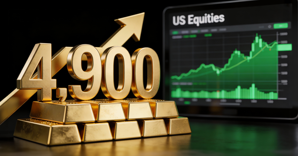 Precious Metals Soar to Record Highs as Gold Breaks $4,900. U.S. Equities Rebound on Easing Tariff Fears