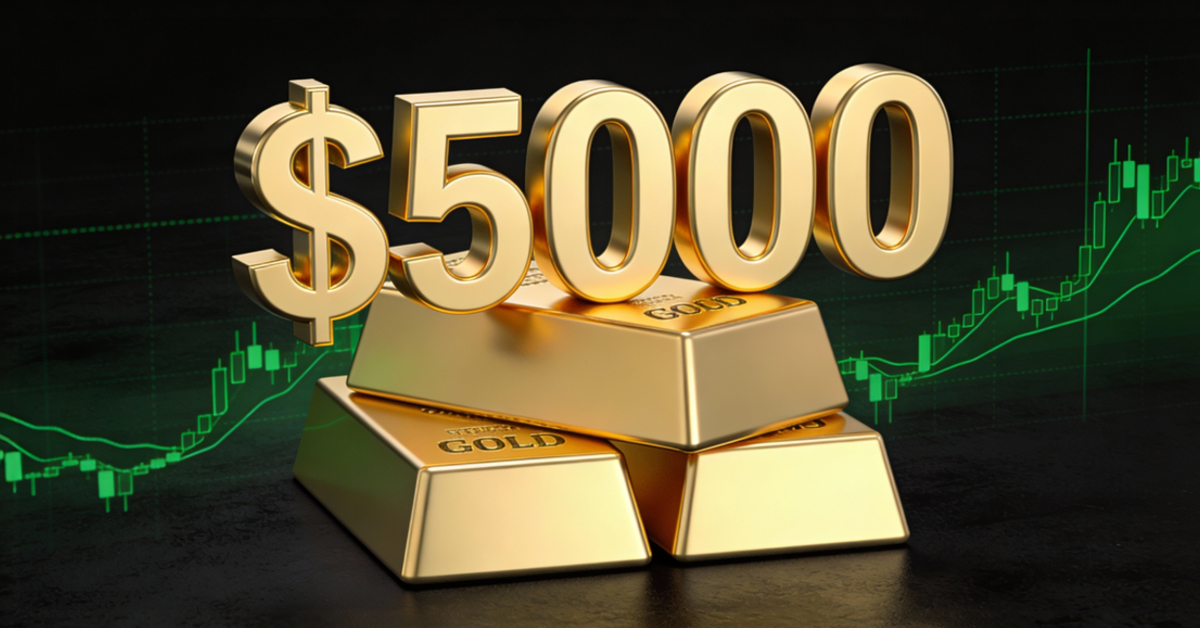 Gold Snaps Back Above $5,000: Today’s Technical Analysis