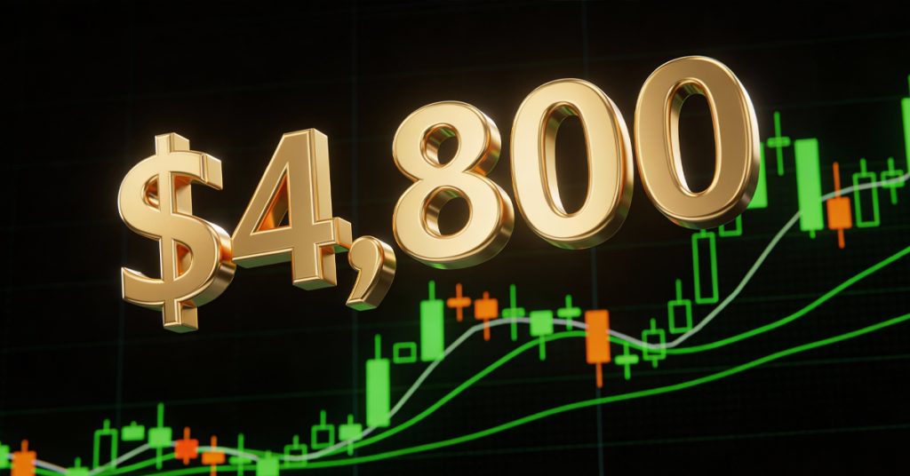 Gold Stages a Recovery Above $4,800 After Last Week’s Sharp Correction