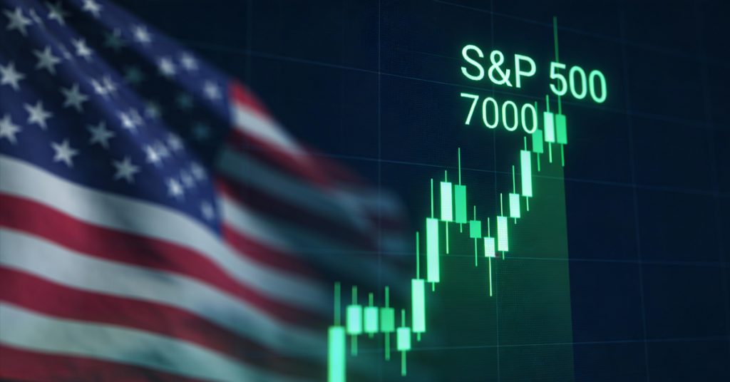U.S. Stocks Rebound after Last Week’s Sell-off As the S&P 500 Climbs Back Toward 7,000