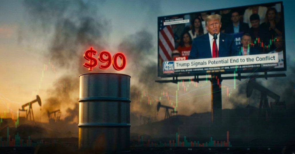 Oil Falls Below $90 as Trump Signals Potential End to the Conflict