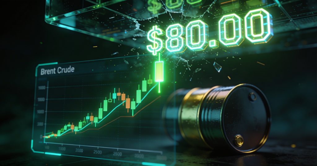 Oil Prices Extend Gains As Brent Nears The $80 Mark, USD Strengthens Further