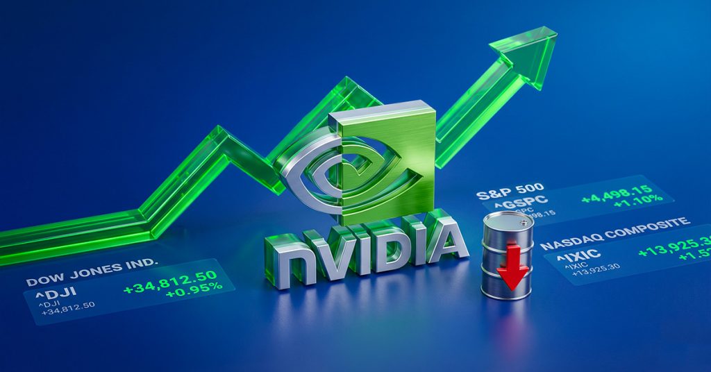 Today Fundamental Analysis: US indices rebound as Nvidia reports earnings beat and oil prices slide