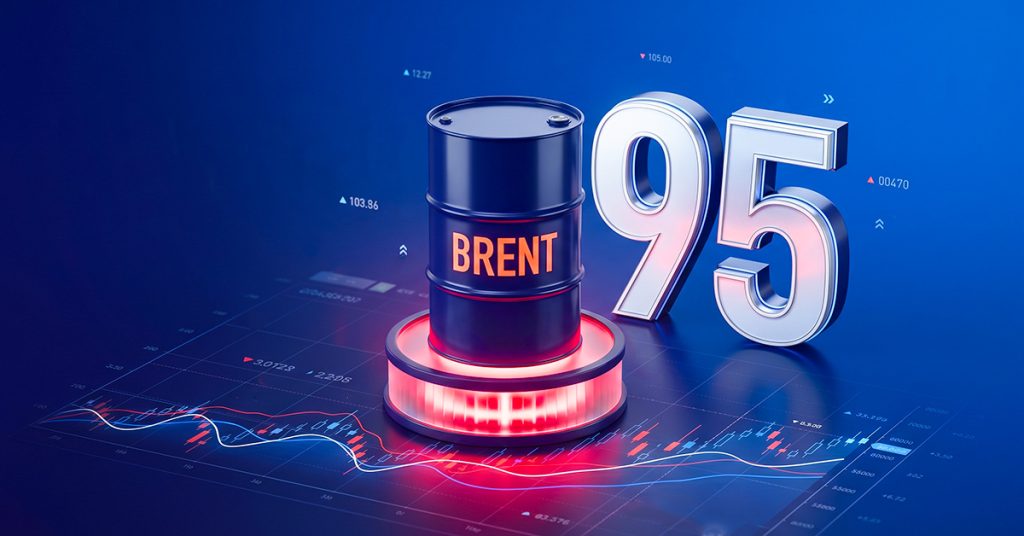 Oil prices remain under pressure as Brent falls below $98