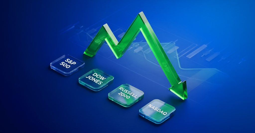 Today Fundamental Analysis: US indices retreat from their record highs on profit taking and cautions sentiment