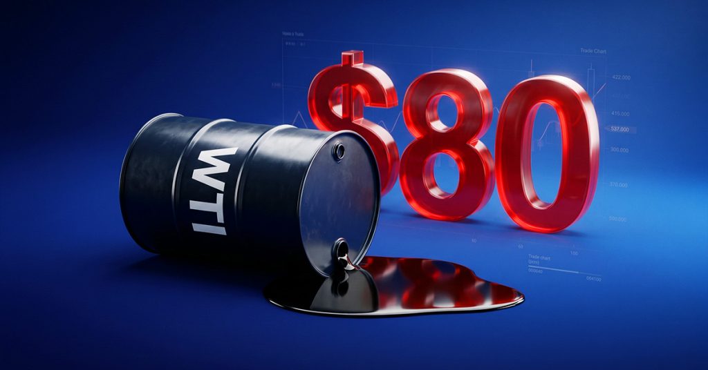 Today Technical Analysis: Oil prices remain under pressure, WTI falls below $80 a barrel