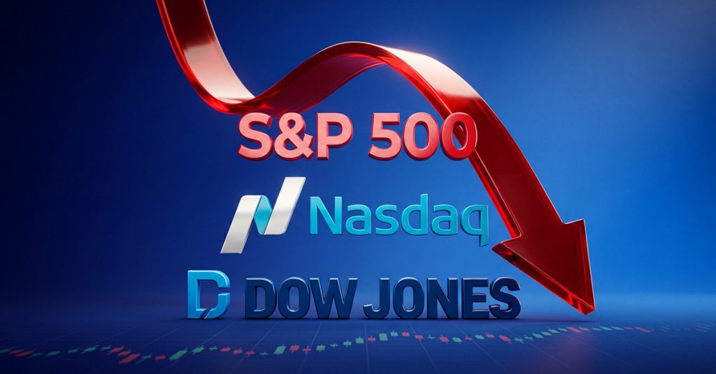 Today Fundamental Analysis: US indices start the month weaker as tech sell-off continues