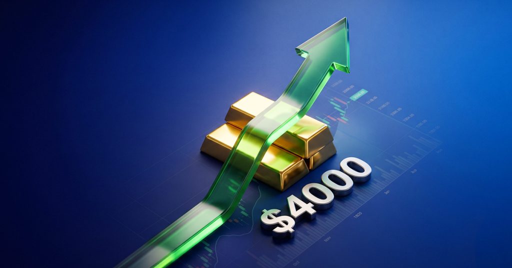 Today Technical Analysis: Gold rebounds back above $4,000 as the dollar index faces strong resistance