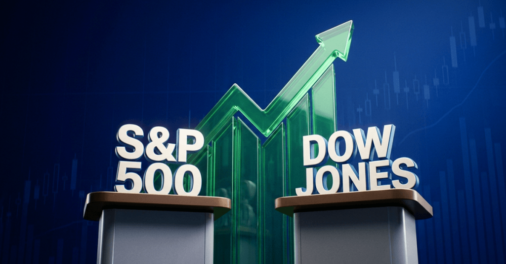 Today Fundamental Analysis: Dow Jones and the S&P 500 break new record highs on strong earnings
