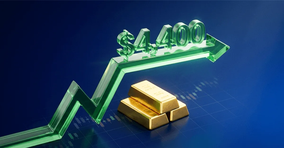 Gold prices continue to rise, but face resistance at $4,400 levels