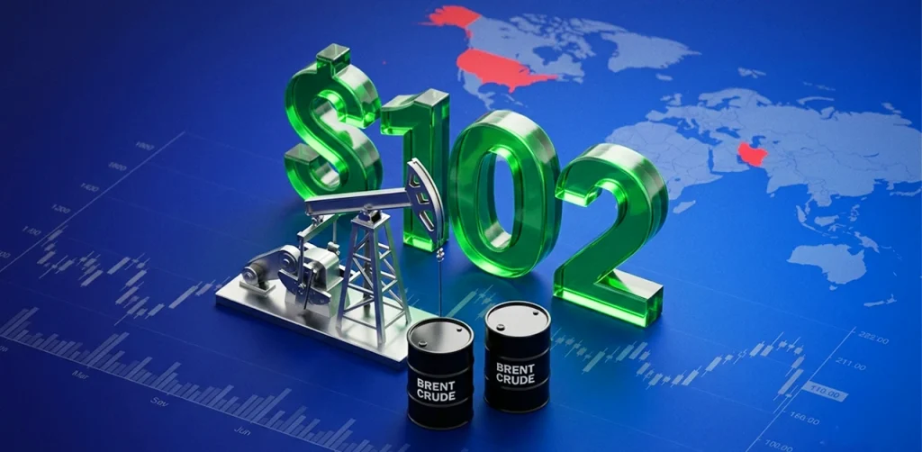Oil Breaks Above $102