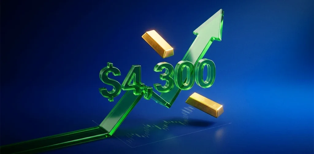 Gold Rebounds Above $4,300 Ahead of the Fed's Policy Decision
