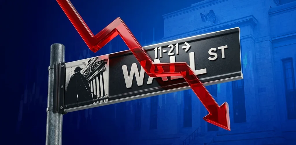 Wall Street Declines Further as Treasury Yields Continue to Climb